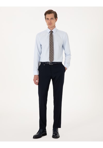 Pierre Cardin Erkek Açık Mavi Gömlek Basic 50316734-vr003 Açik Mavi