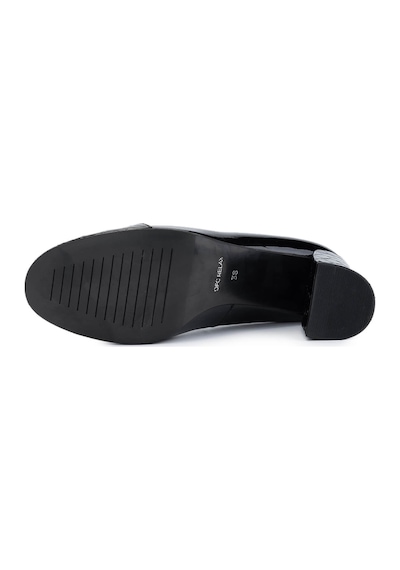 Relax Anatomic Kadın Hakiki Deri Siyah Comfort Ayakkabı 611 H61019 Bn Ayk Y25 Black Crc/black Vrnc Siyah