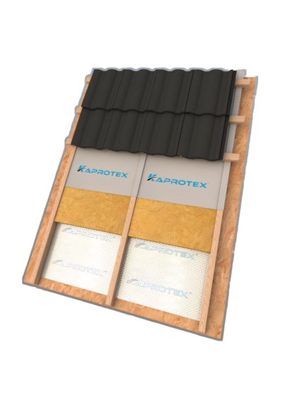 Kaprotex Reflex 90 Buhar Kesici Çatı & Cephe Su Yalıtım Örtüsü 1,5 M X 50 M 75 M²