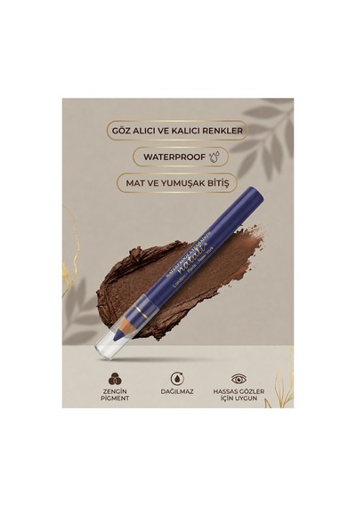 Natali Waterproof Göz Kalemi Ve Göz Farı No: 470 0