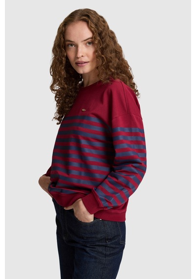 U.S. Polo Assn. Kadın Vişne Sweatshirt 50328990 Vr223