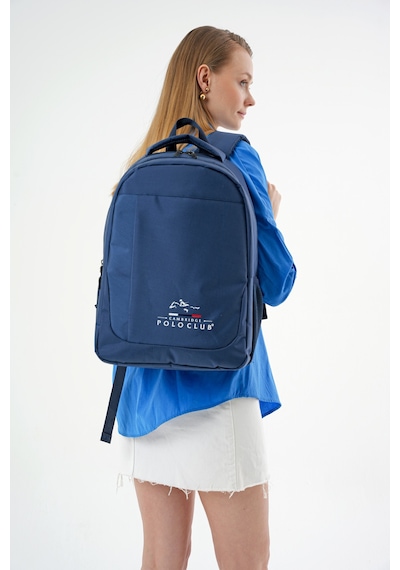 Cambridge Polo Club Unisex Çok Gözlü Sırt Çantası Plcan2172 Lacivert