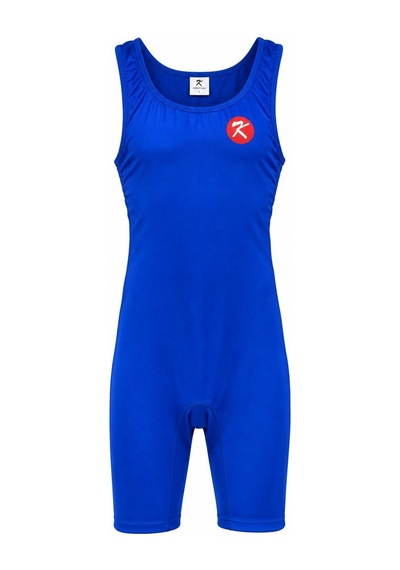 Premium Sezon Giysisi Müsabaka Ürünü Erkek Spor Kihon Güreş Mayosu Mavi Xl