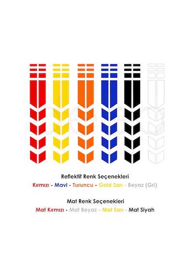 Motosiklet Çamurluk Yıldız Sticker Universal Gri Reklektif-2 Adet