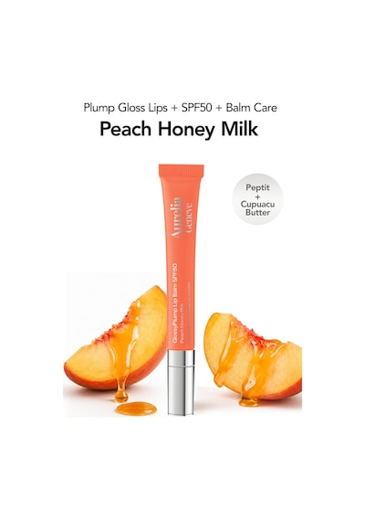 Shine & Protect Duo - Güneşten Koruyucu & Dolgunlaştırıcı, Nemlendirici Etkili İkili Lip Balm Seti Bej & Şeftalimsi Pembe