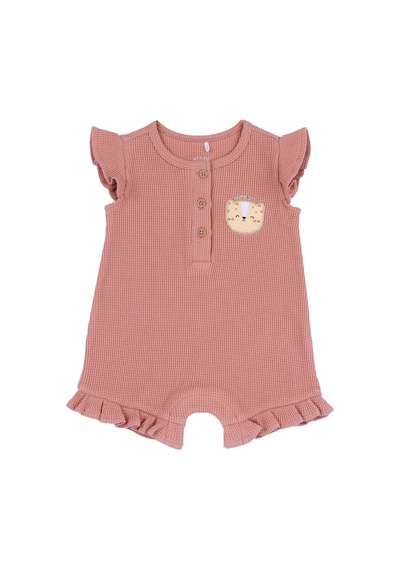 Chicco Kız Bebek Kısa Tulum 09101629000000 000045 Turuncu