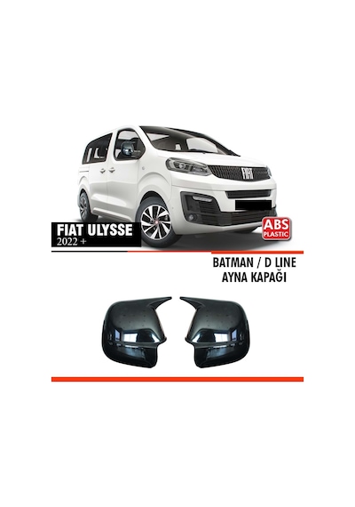 Ulysse Batman Ayna Kapağı Piano Black / 2022 Sonrası