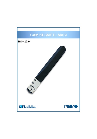 Plastik Saplı Hard Metal Cam Elması