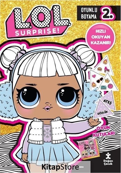 Lol Surprise Oyunlu Boyama 2 / Hızlı Okuyan Kazanır / Kolektif