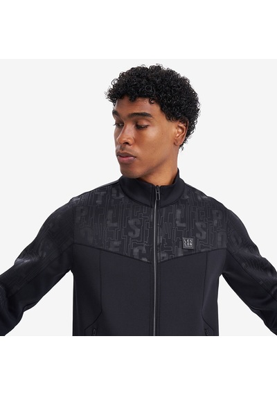 Lescon Siyah Erkek Fermuarlı Sweatshirt 26n-1135