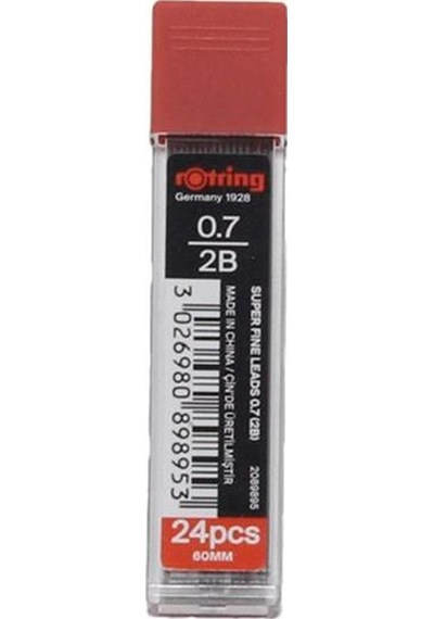 Rotring Min Super Polymer 2B 0.7 MM 2089895