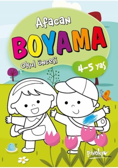 Afacan Boyama Okul Öncesi 4-5 Yaş - Yqbx-644978