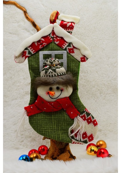 Lüx Noel Çorap Yılbaşı Süsü