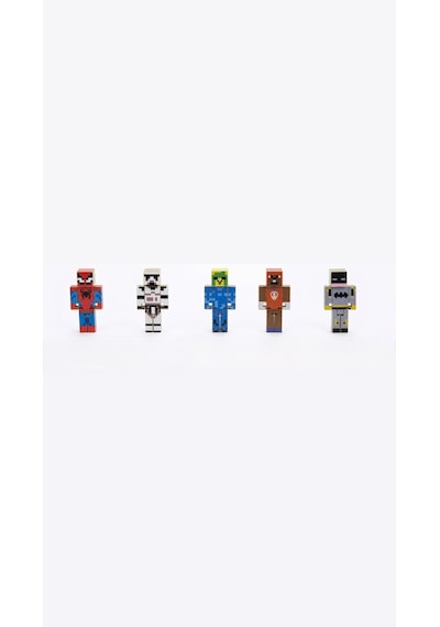 Tıfıl Toys 21 Parça Minecraft Süper Kahramanlı Figür Seti - 1991 Minecraft