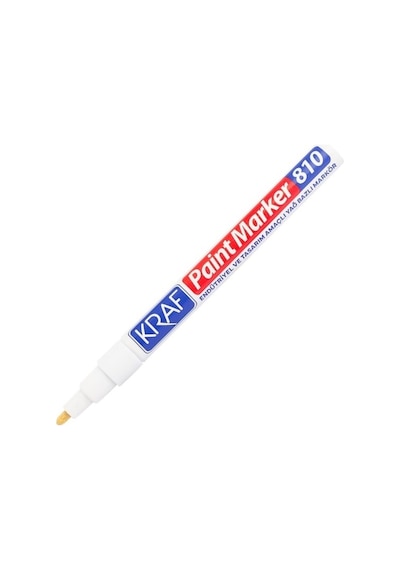 Liva Kraf 810 Paint Markör Kalem Beyaz 12'Li