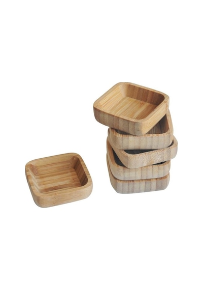 Bambum B2390 Hemp - 6'lı Sosluk Ve Çerezlik Tabağı