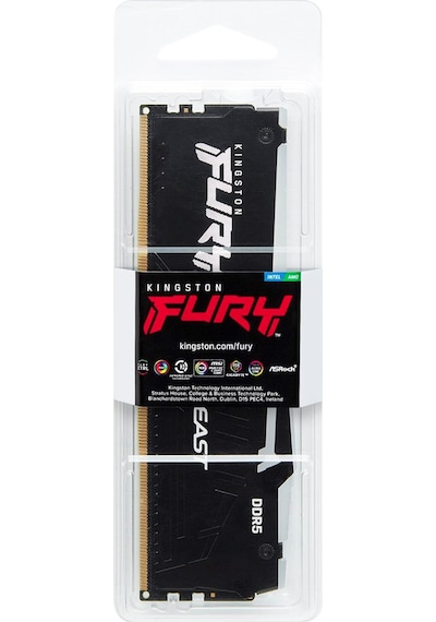 Kingston Fury Beast RGB KF552C40BBA-16 16 GB DDR5 5200 MHz CL40 Ram