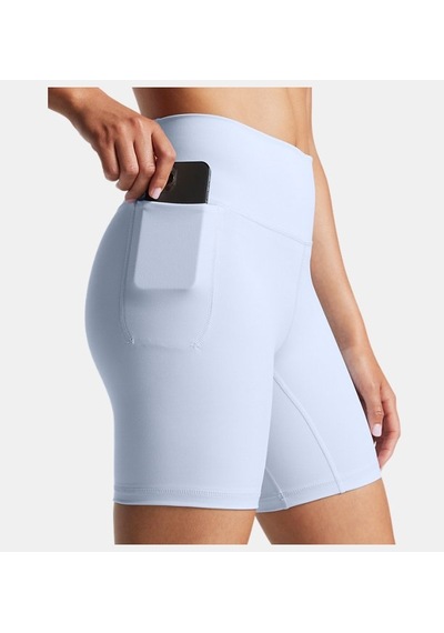 Under Armour - Kadın Ua Meridian Bike 7in Kısa Tayt 6000327-464 Nimbus Blue Nimbus Blue