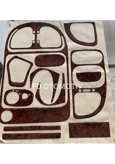 Ford Transit 2000-2005 Torpido, Konsol, Trim, Göğüs Kaplama Seti Maun Renk
