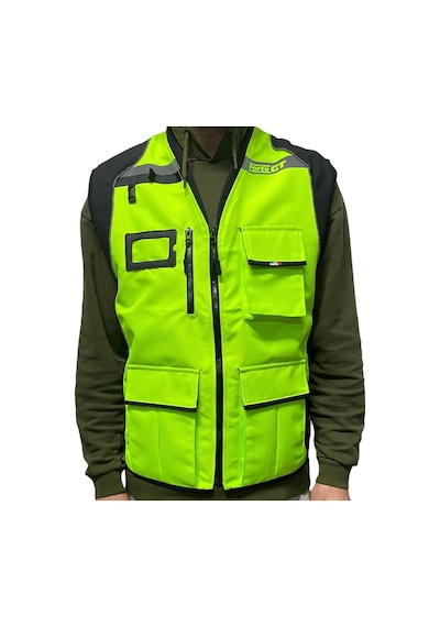 Forte Gt Reflektif HGS Cepli Yelek Sarı Siyah