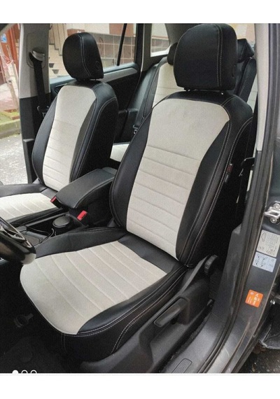 Volkswagen Tiguan 2016 2020 Arası Krem Bayb Face Siyah Deri Karışımı Krem Ip