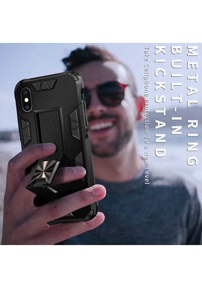 Apple Uyumlu iPhone XS Max 6.5 Kılıf Wolverine Armour Case