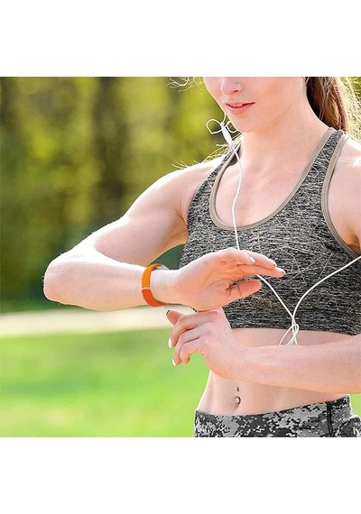 Xiaomi Mi Band 3/4/ 5/6 Ve Band 7 İle Uyumlu Akıllı Bileklik Kaliteli Yedek Saat Kordonu Çift Katmanlı Kumaş