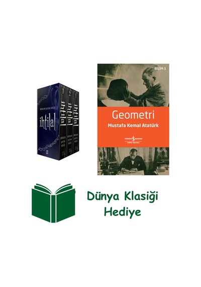 İhtilal 3 Kıtap Takım + Geometri + Dünya Klasiği Hediye