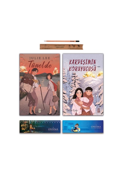 Genç Timaş Tünelde - Kardeşimin Koruyucusu Set 2 Kitap - Julie Lee