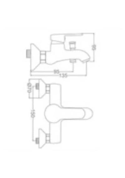 Gms Zirve Mix Banyo Duş Bataryası - Zrv 103 ...