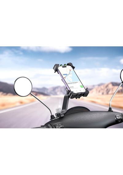 C118 Ayarlanabilir Titreşime Dayanıklı Motorsiklet Bisiklet Telefon Aparatı