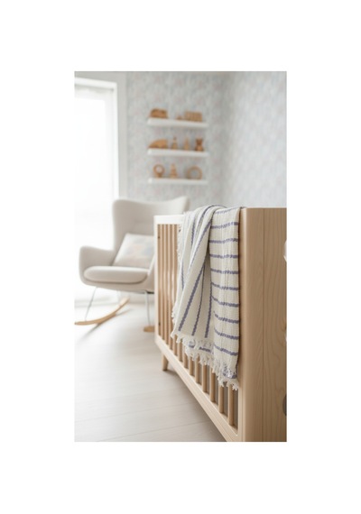 %100 Pamuklu 8 Katlı Multi Müslin Örtü Bebek Çocuk Battaniyesi Xl 120x100 Cm Mor - 858310977 Mor