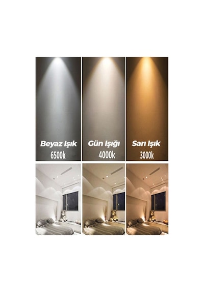 Led Aplik Modern Duvar 3renk - San Felipe 100 Cm Antrasit