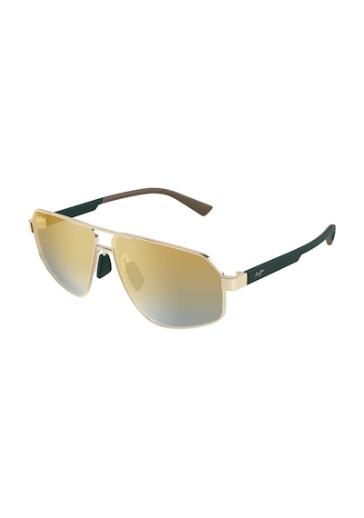 Maui Jim Mj0620s-003-17 60 Polarize Erkek Güneş Gözlüğü Altın