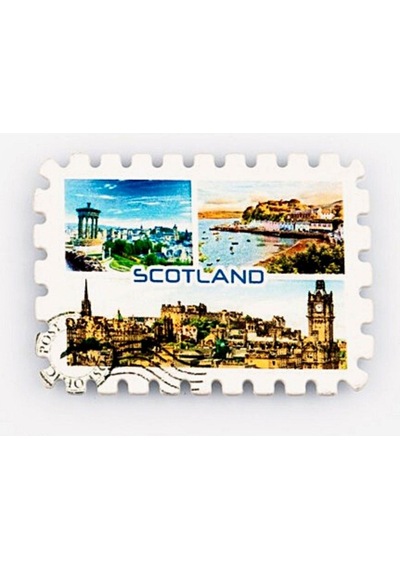 Iskoçya Edinburgh Pul Magnet