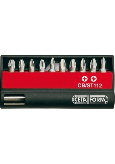 Ceta Form Cb/st112 Bits Uç Takımı 11 Parça Yıldız/pozidriv Standart