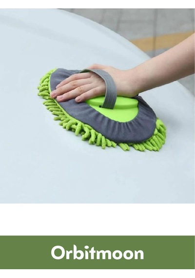 Premium Seri 180 Derece Dönen Çizmez Mikrofiber Araba Otomobil Yıkama Sopalı Fırça Seti