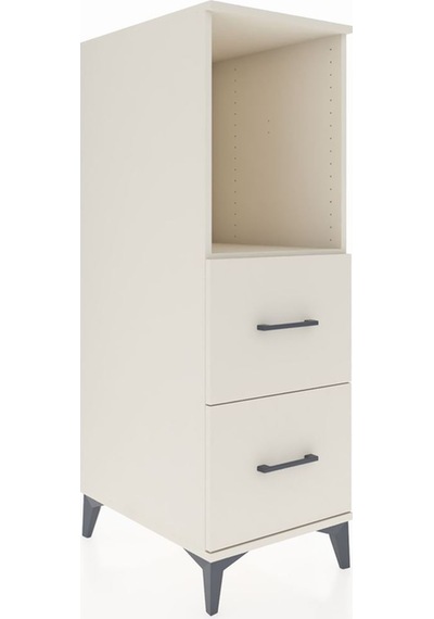 Kronos Dolap Tek Raflı 2 Çekmeceli 44x59x134 Aytaşı-aytaşı Aytaşı