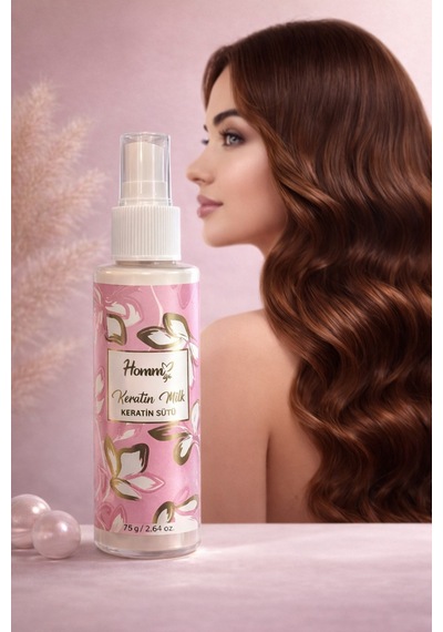 Homm Keratin Milk Saç Bakım Sütü 100 Ml Onarıcı & Nemlendirici Keratin Sprey