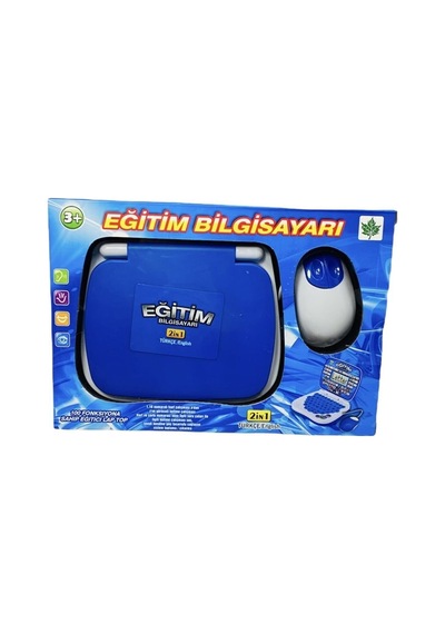 Gemril Mavi Eğitici Laptop 100 Fonksiyon Ekranlı Ingilizce Ve Türkçe Bilgisayar