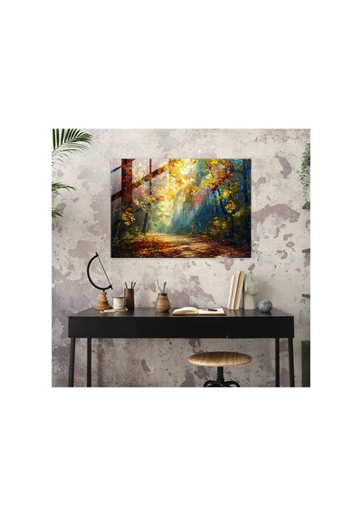 Leonid Afremov Cam Kanvas Tablo, Leonid Afremov, Modern Sanat, Duvar Dekorasyonu Modern Dekorasyon Temalı Dekoratif Cam Tablo, Salon, Ev Ve Ofis Dekoru,