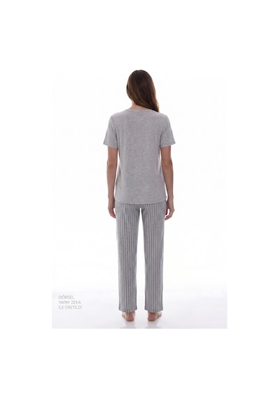 Penti Açık Gri Mama Cozy Day Pantolon Pijama Takımı
