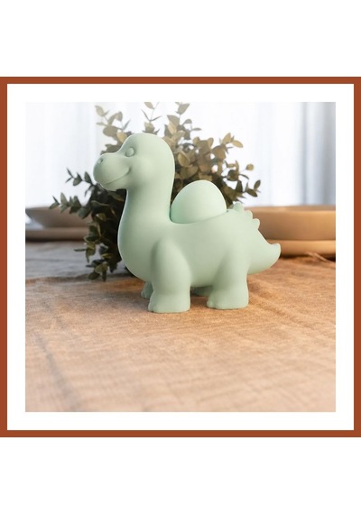 Bezos 3d Baskı Dinozor Yumurtalık - Sevimli Eggosaurus Yumurta Tutucu-mint Pro Mint Yeşili