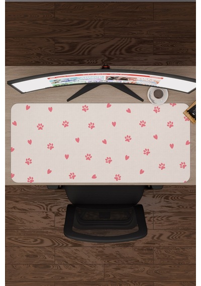 Pati Kaymaz Dikişli Kauçuk Oyuncu Mousepad V5 - 90x40 Xxl Gaming Mouse Pad Fare Altlığı