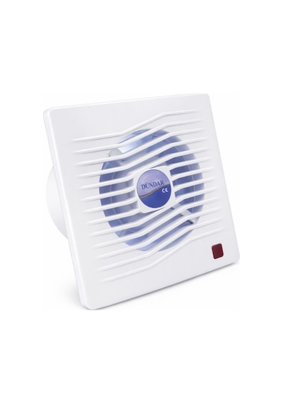 Dündar 18Cm L-12 230 220 V Monofaze Ev Tipi Plastik Fan Aspiratör