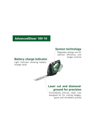 Advancedshear 18v-10 Bt Solo
