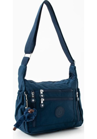 Baginn Klinkır Hafif Yağmur Geçirmez Kadın Postacı Çanta Çok Cepli 30 20 Cm Omuz Çantası 571 Collection Lacivert