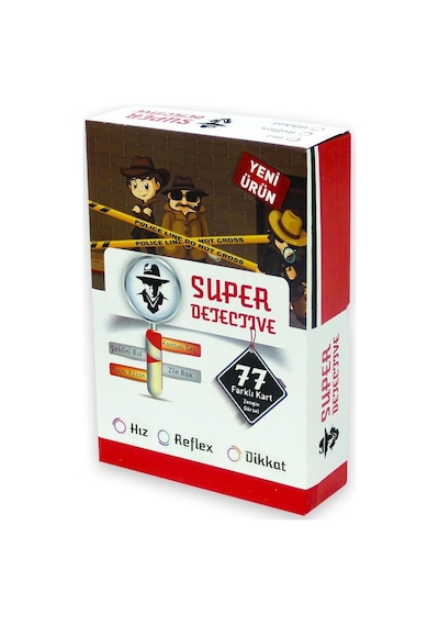 Süper 2 Li Set - Süper Bardaklar ve Süper Dedektif Oyunu - Eğitic