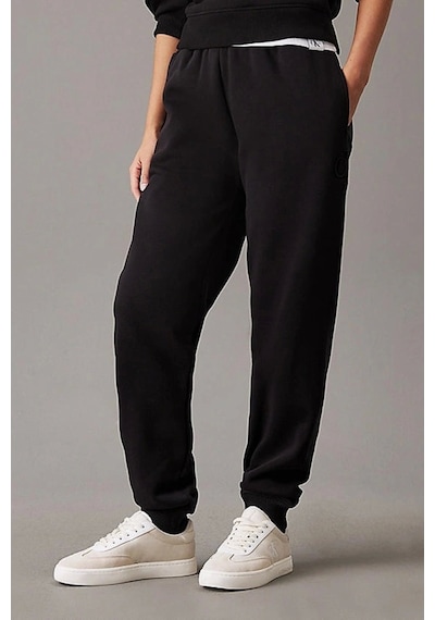 Raısed Embroıdery Ck Jog Pant Siyah