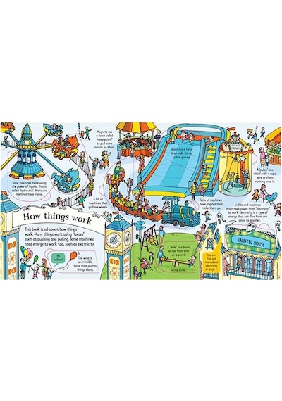 The Usborne Look Inside How Things Work 5+ Yaş